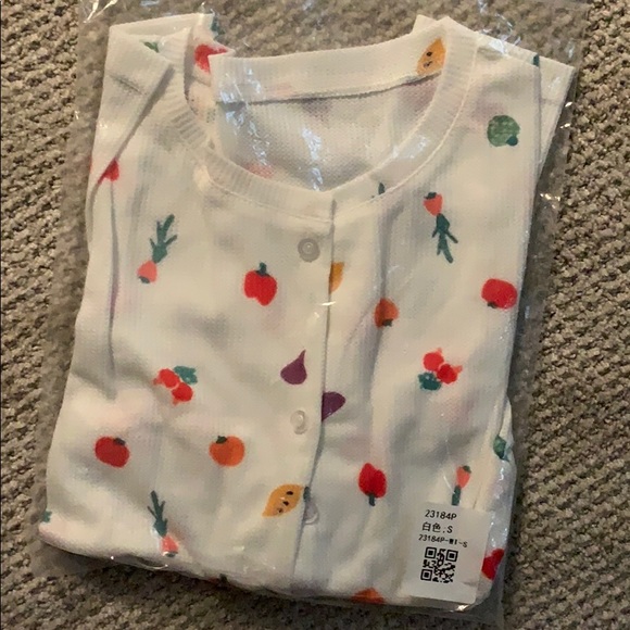 WILL RE-STOCK🔥y2k crop fruit pattern cardigan - Picture 8 of 10